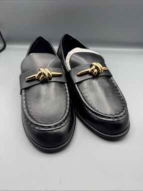 Arezzo Claudia Leather Loafers